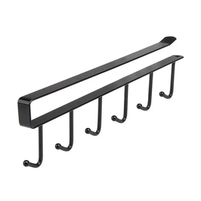 Under-Shelf Hook Rack (6 hooks)